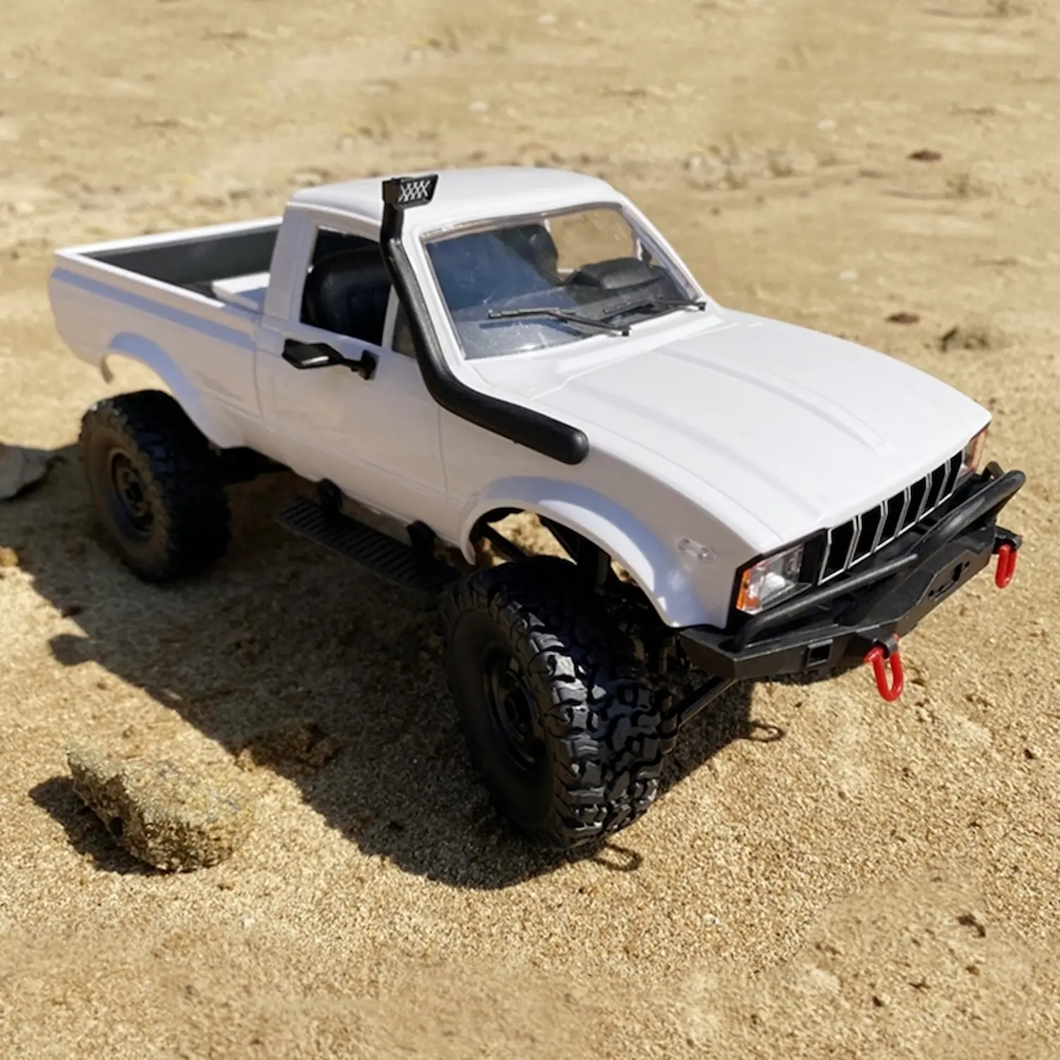 WPL C24-1​ Off Road RC Car(Truck) Toyota Hilux Model Toy White