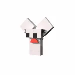 MOC – Letters Y Monster(LEGO Alternative Bricks) Learning Toy