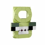MOC – Monster Number 8/Eight(LEGO Alternative Bricks), Learning Math Toy