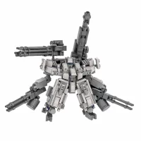 MOC – Military Sci-Fi Mecha LEGO Alternative Bricks 4