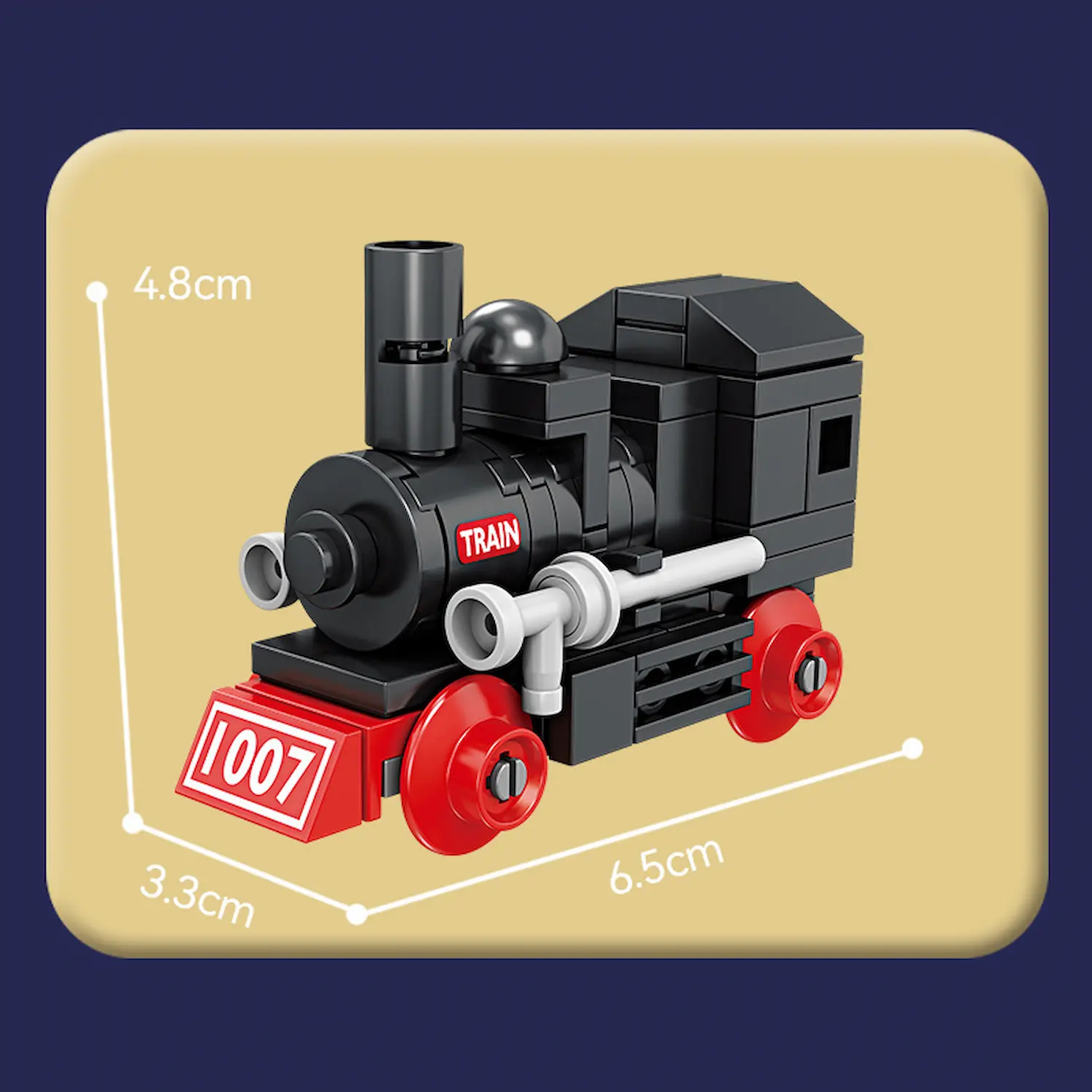 kazi block KY98262-6 Liberation-class steam locomotive LEGO Alternative Bricks
