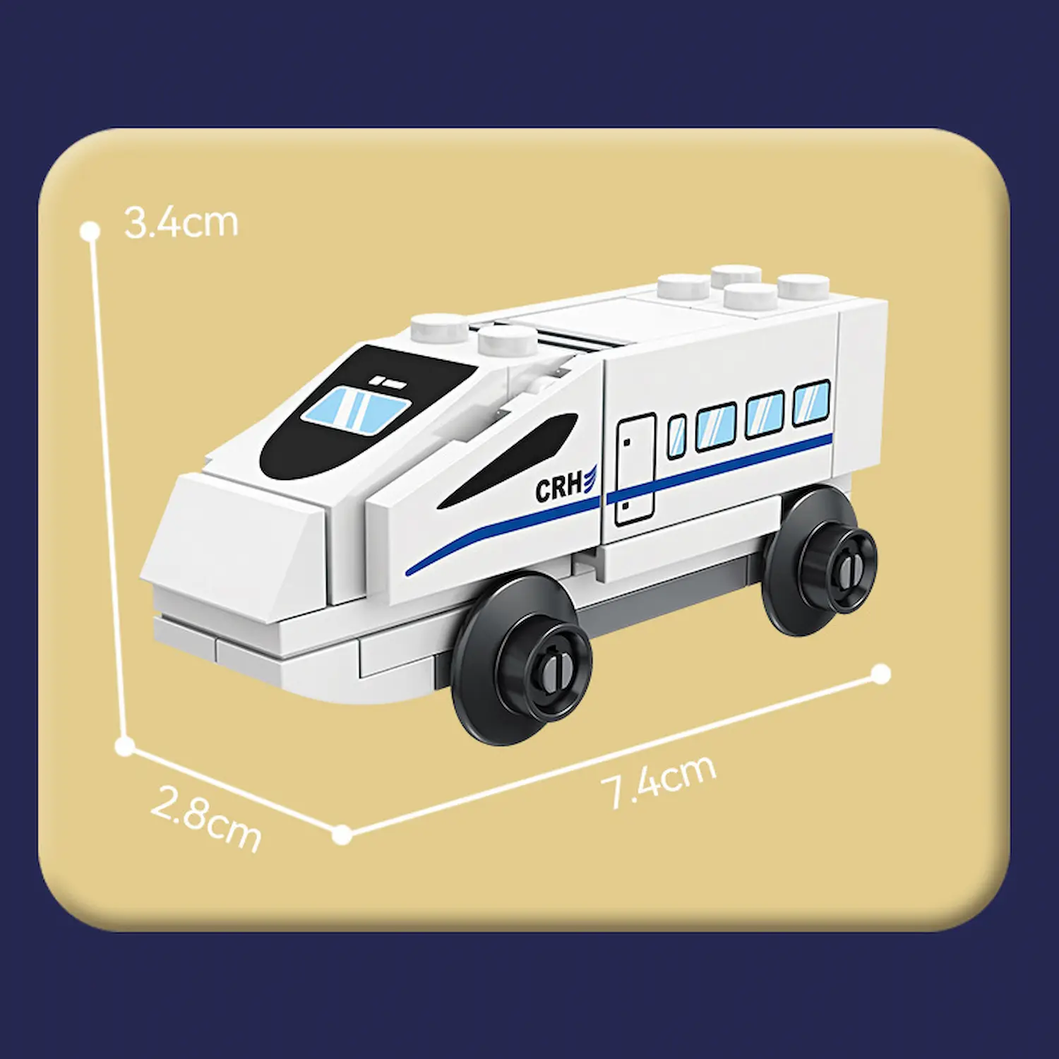 kazi block KY98262-8 CRH Electric Multiple Unit LEGO Alternative Bricks