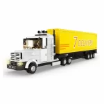 Yellow 7 Delivery Truck (LEGO Alternative Bricks)