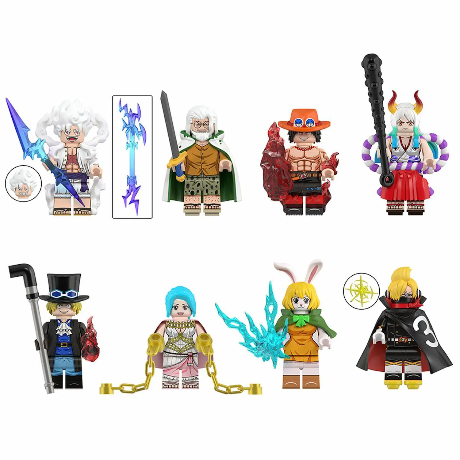 Minifigures – One Piece Figures​(LEGO Alternative)