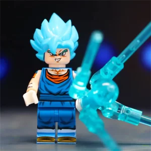 Minifigure - Gogeta Super Saiyan Blue (LEGO Alternative)