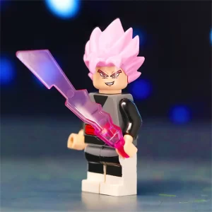 Minifigure - Goku Black Super Saiyan Rosé (LEGO Alternative)