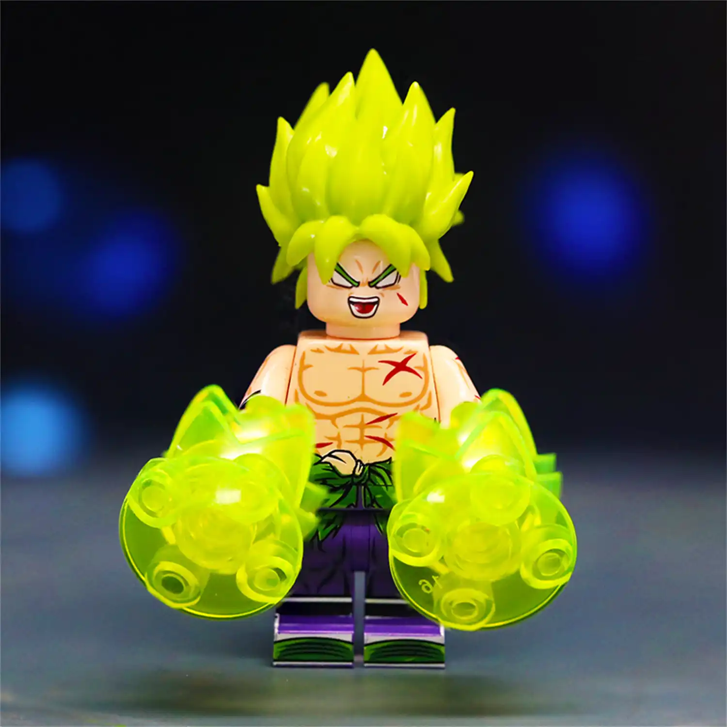 Minifigure - Broly Legendary Super Saiyan (LEGO Alternative)