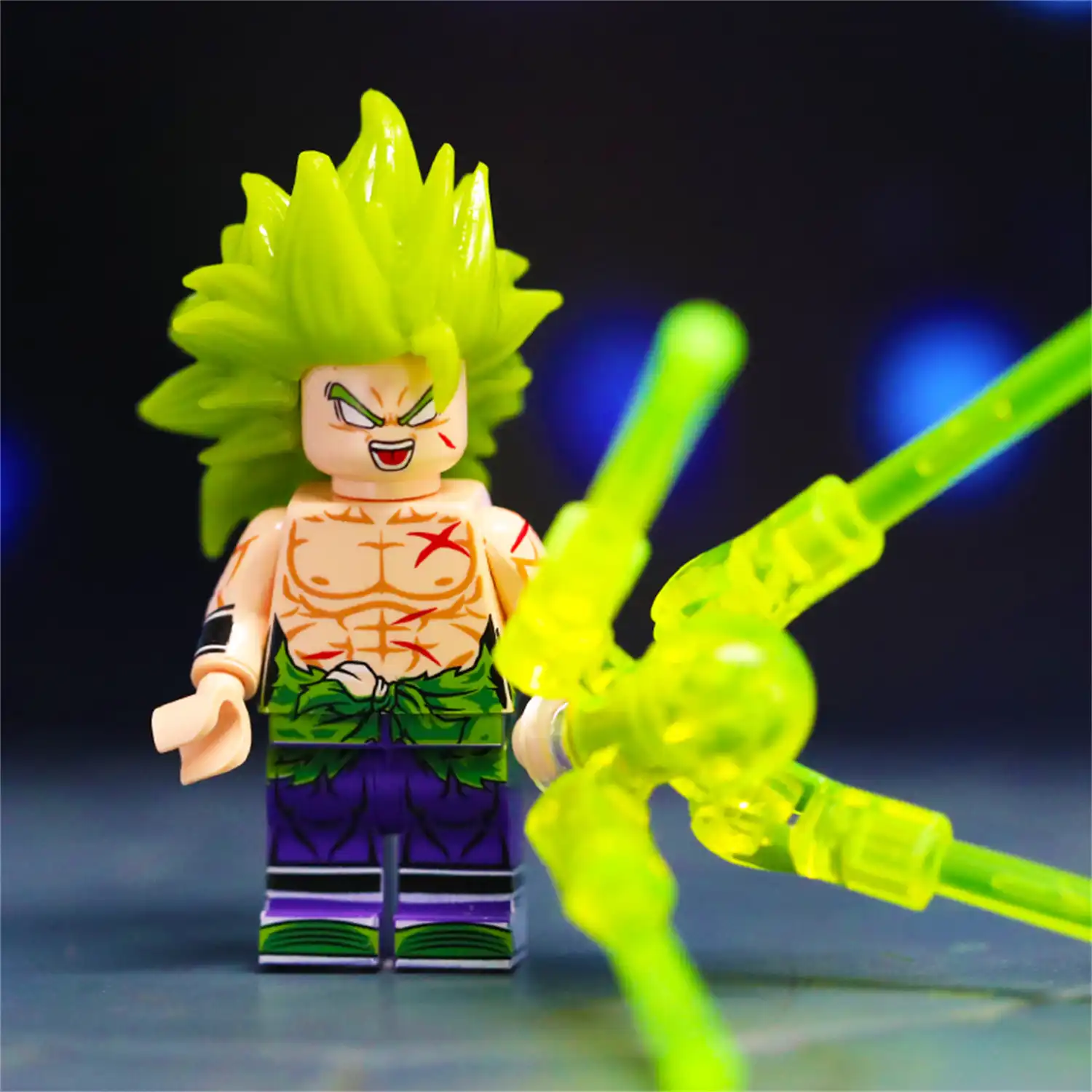 Minifigure - Broly Super Saiyan 3 (LEGO Alternative)