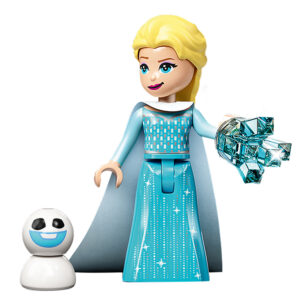 Minifigure – Elsa and Snowgie (LEGO Alternative)