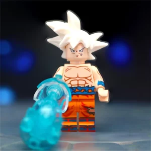 Minifigure - Son Goku Ultra Instinct Mastered (LEGO Alternative)