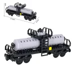 MOC – Oil Tanker wagon car (LEGO Alternative Bricks)