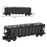 MOC – Open-top freight Hopper Gondola Bulk goods wagon car (LEGO Alternative Bricks)