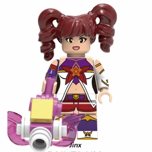 Minifigure - Jinx​ (LEGO Alternative)