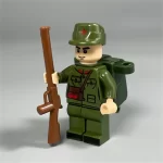 Minifigure – Red Guard (LEGO Alternative)