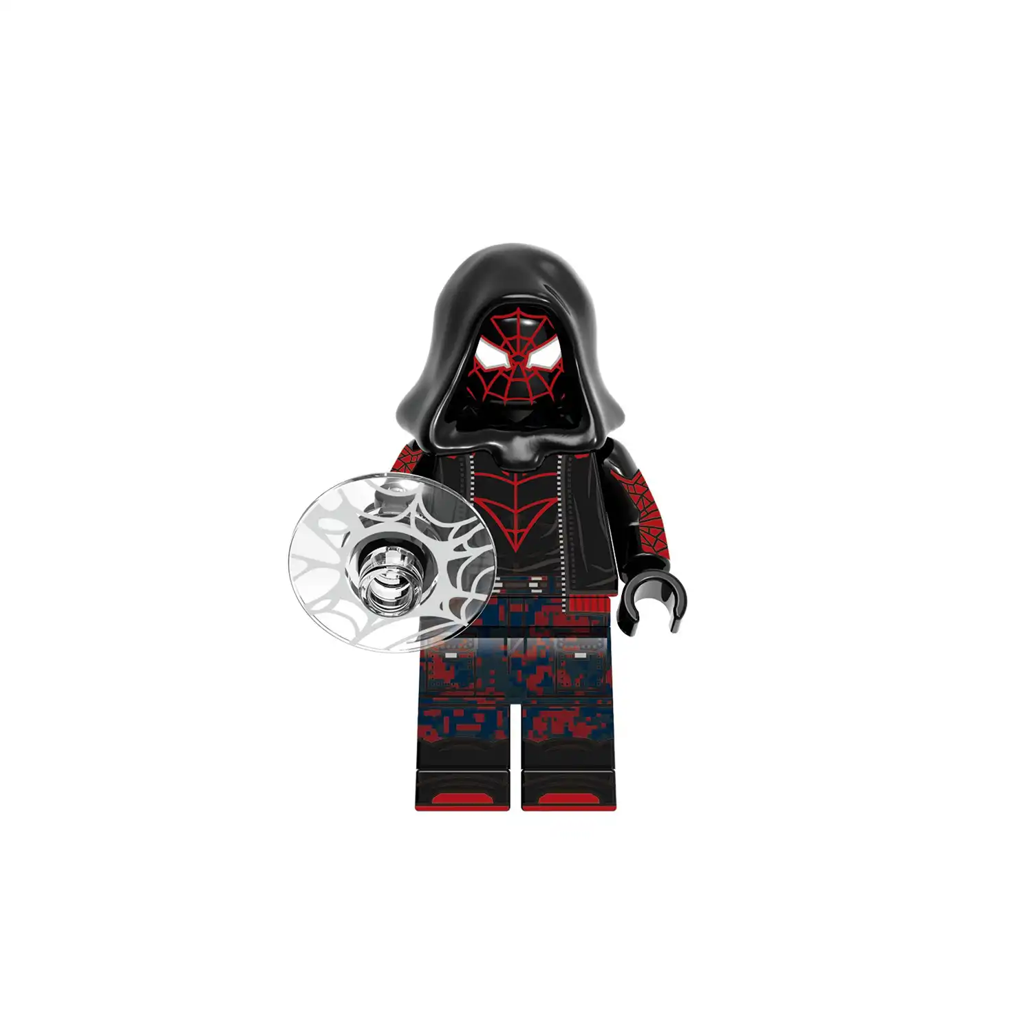 Minifigure - Spider Man Miles Morales wearing 'Bodega Cat Suit (LEGO Alternative)