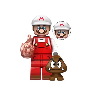 Minifigures - Fireball Mario (LEGO Alternative)