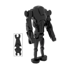 Minifigure – Black Super Battle Droid (LEGO Alternative)