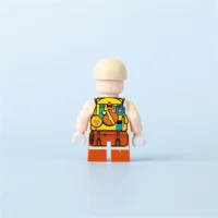 the back of the Minifigure – Russell Up (LEGO Alternative)