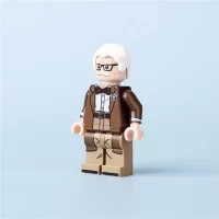 the side of the Minifigure – Carl Fredricksen Up (LEGO Alternative)