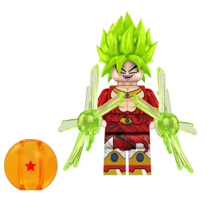 Minifigure - Broly Legendary Super Saiyan (LEGO Alternative)