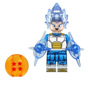 Minifigure - Vegeta Super Saiyan Blue Evolved (LEGO Alternative)