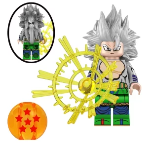 Minifigure - Son Goku Mastered Ultra Instinct (LEGO Alternative)