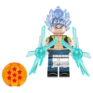 Minifigure - Gogeta Super Saiyan Blue (LEGO Alternative)
