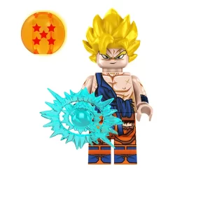 Minifigure - Son Goku Super Saiyan (LEGO Alternative)