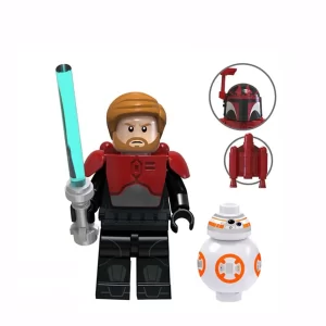 Minifigure – Obi-Wan Kenobi Mandalorian Armor (LEGO Alternative)