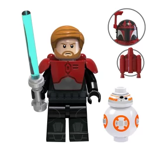 Minifigure – Obi-Wan Kenobi with BB-8 (LEGO Alternative)