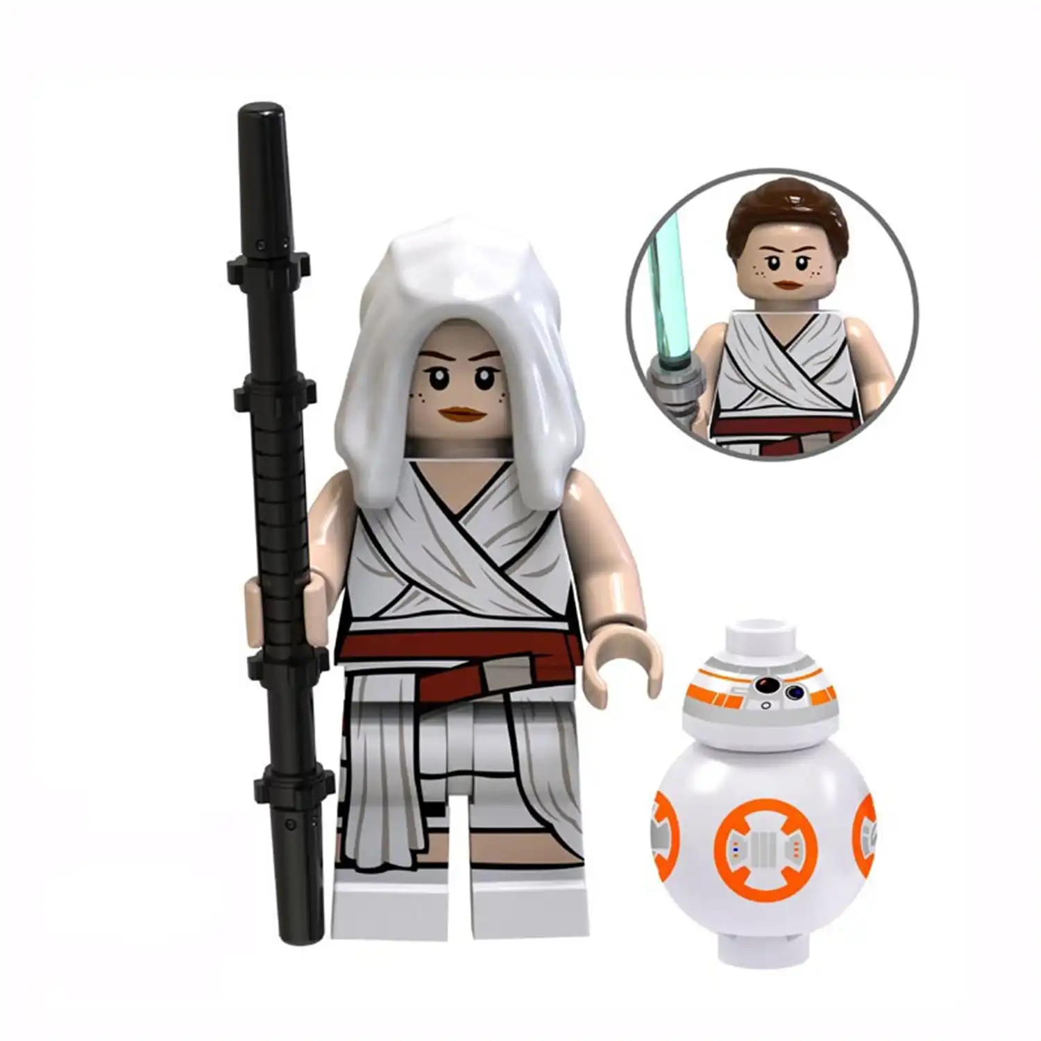 Minifigure – Rey (LEGO Alternative)