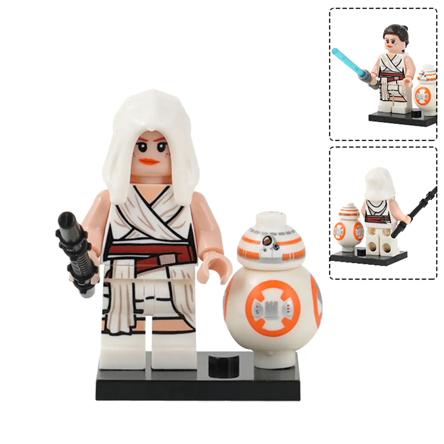 Minifigure – Rey with BB-8​ (LEGO Alternative)