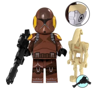 Minifigure – Clone Trooper with B1 Battle Droid​ (LEGO Alternative)