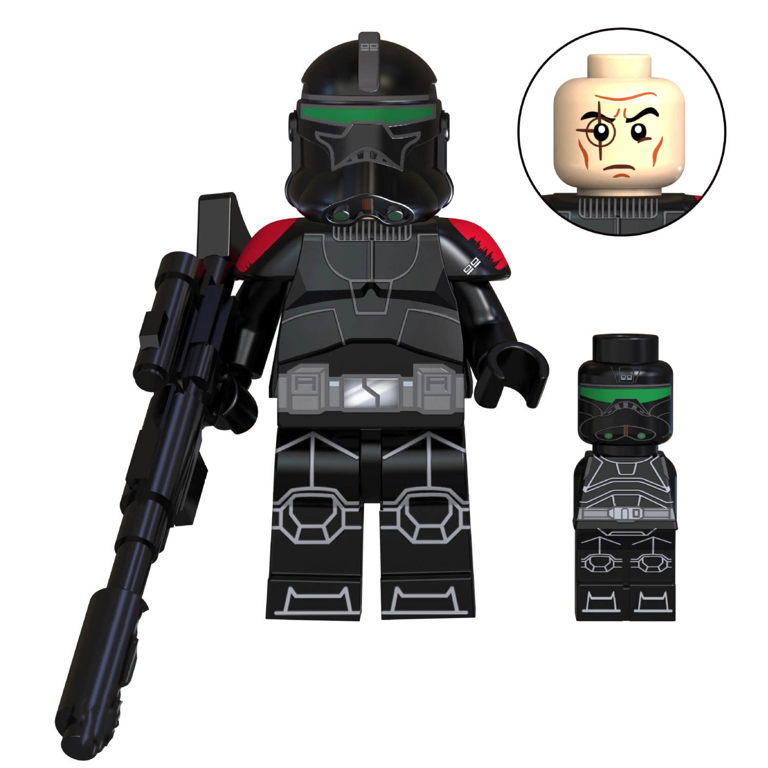 Minifigure - Crosshair Star Wars​ (LEGO Alternative)