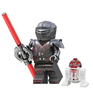 Minifigure – Marrok with R Series Astromech Droid (LEGO Alternative)