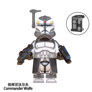 Minifigure - Commander Wolffe (LEGO Alternative)