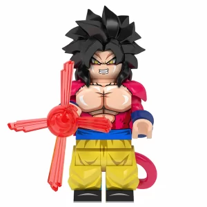 Minifigure - Son Goku Super Saiyan 4​ (LEGO Alternative)
