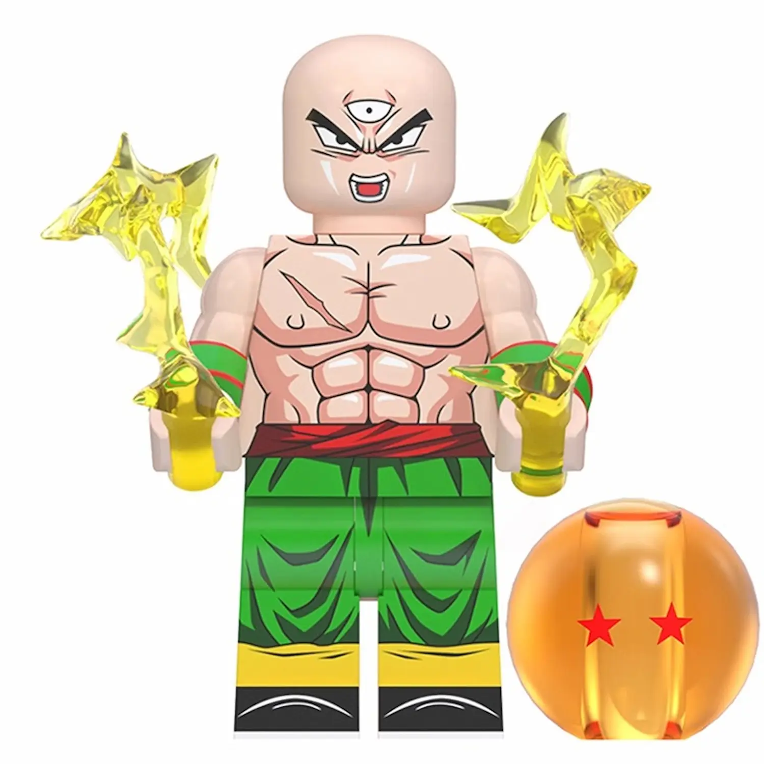 Minifigure - Tien Shinhan​ (LEGO Alternative)