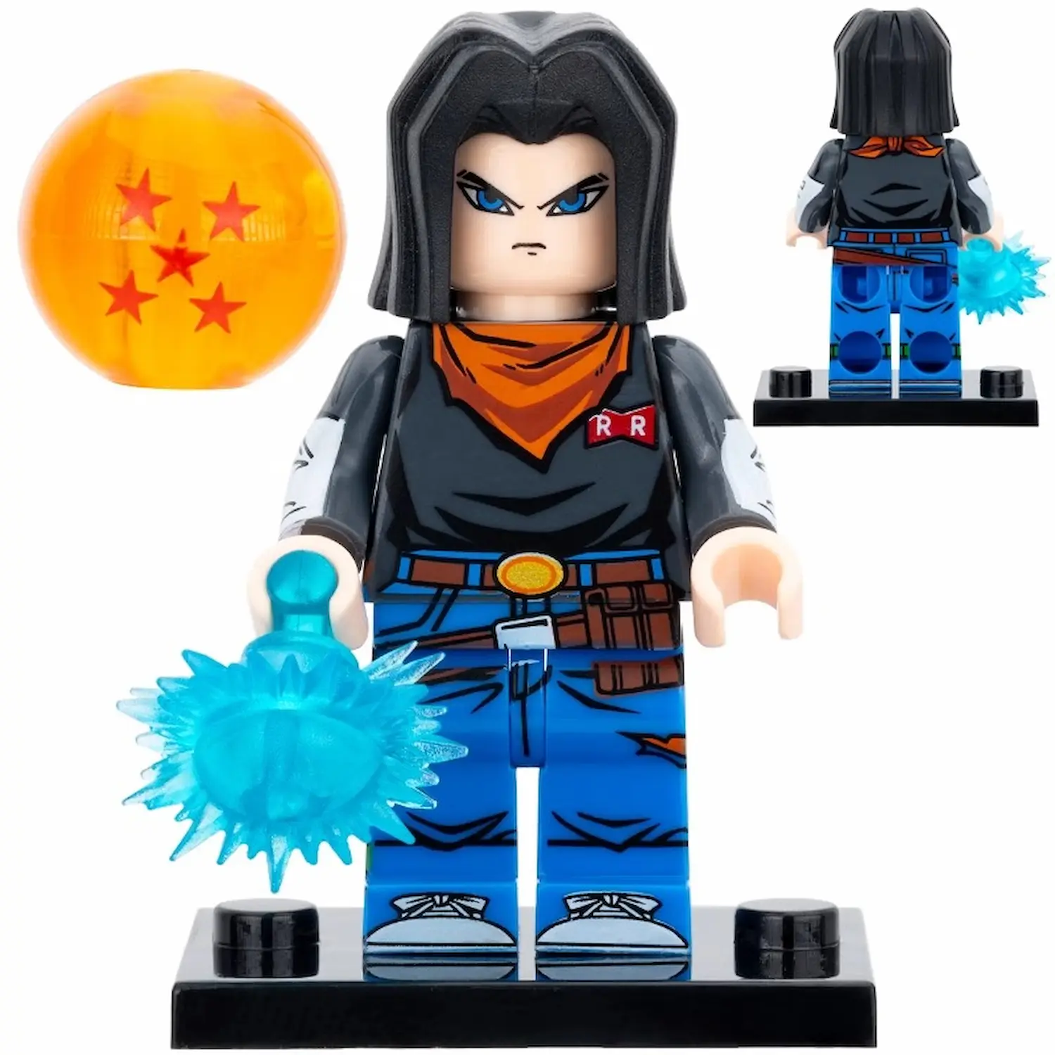 Minifigure - Android 17​ (LEGO Alternative)