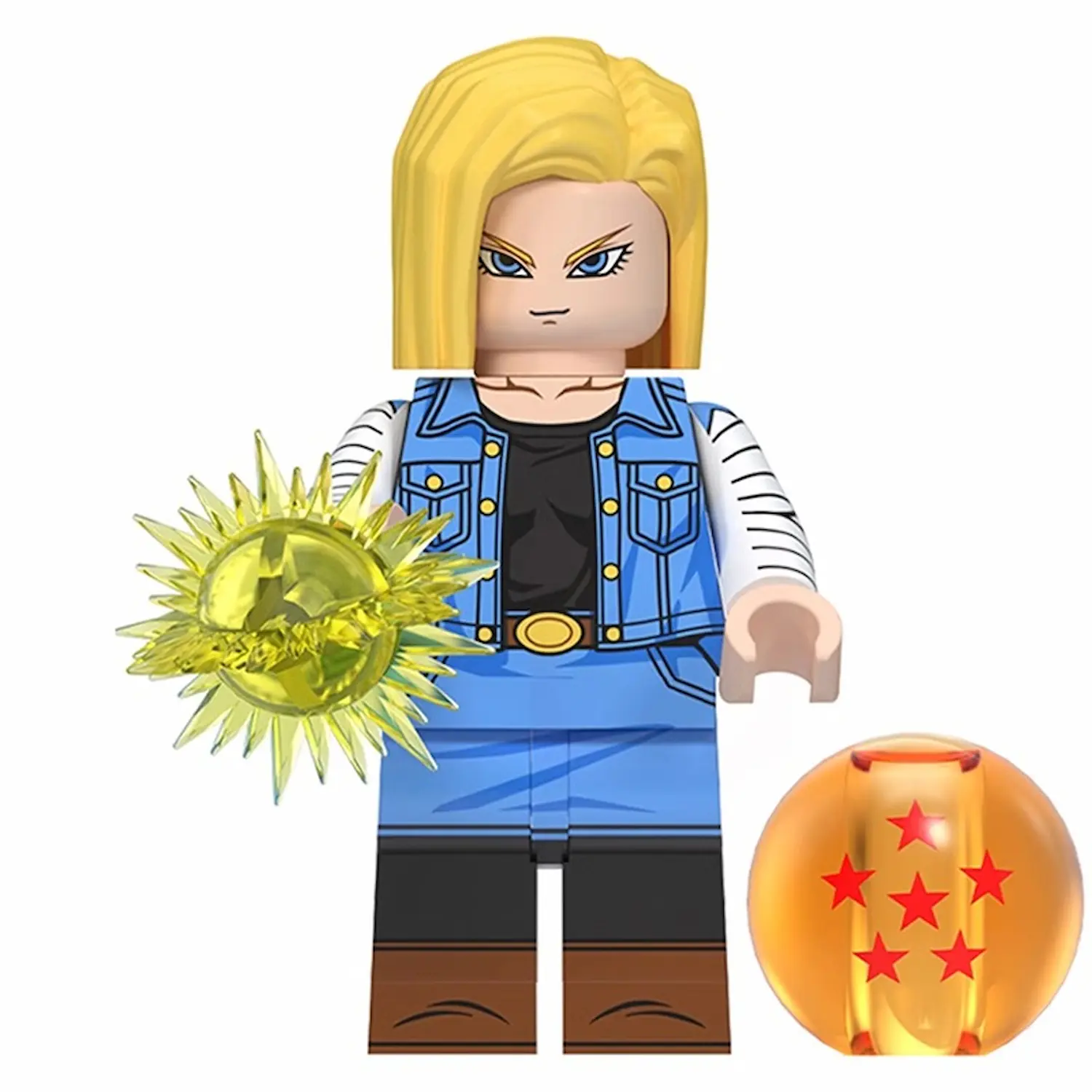 Minifigure - Android 18​ (LEGO Alternative)