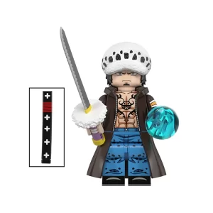 Minifigure – Trafalgar D. Water Law Holding Sword ​(LEGO Alternative)