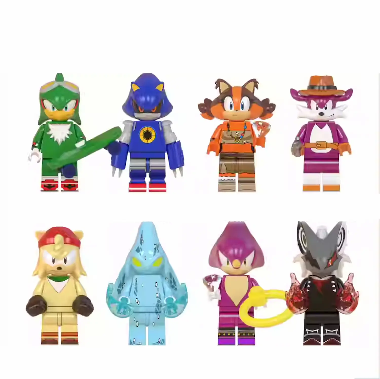 Minifigures - Sonic the Hedgehog Figures​ (LEGO Alternative)