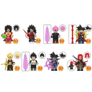 Minifigures - Dragon Ball Figures (LEGO Alternative)