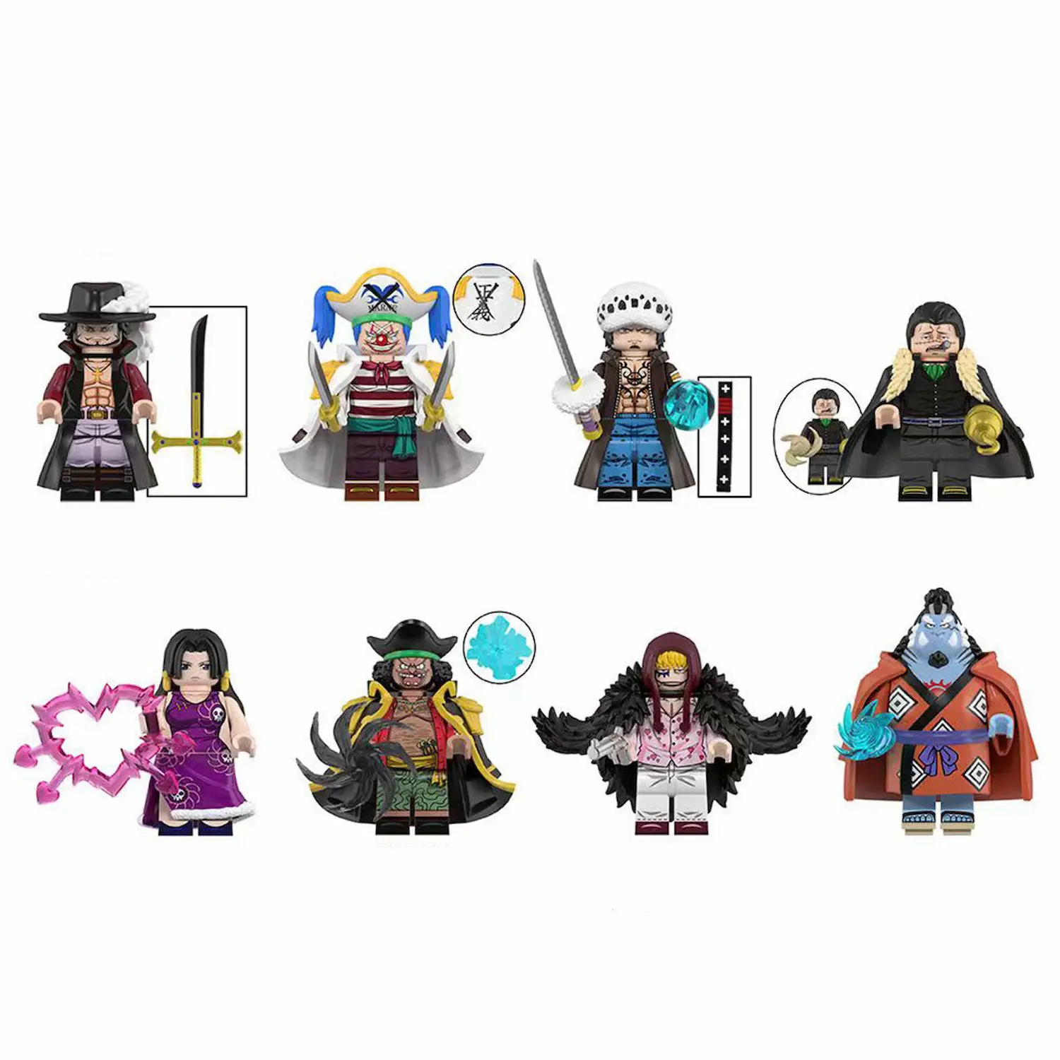 Minifigures - One Piece Figures ​(LEGO Alternative)