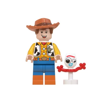 Minifigure - Sheriff Woody and Forky (LEGO Alternative)