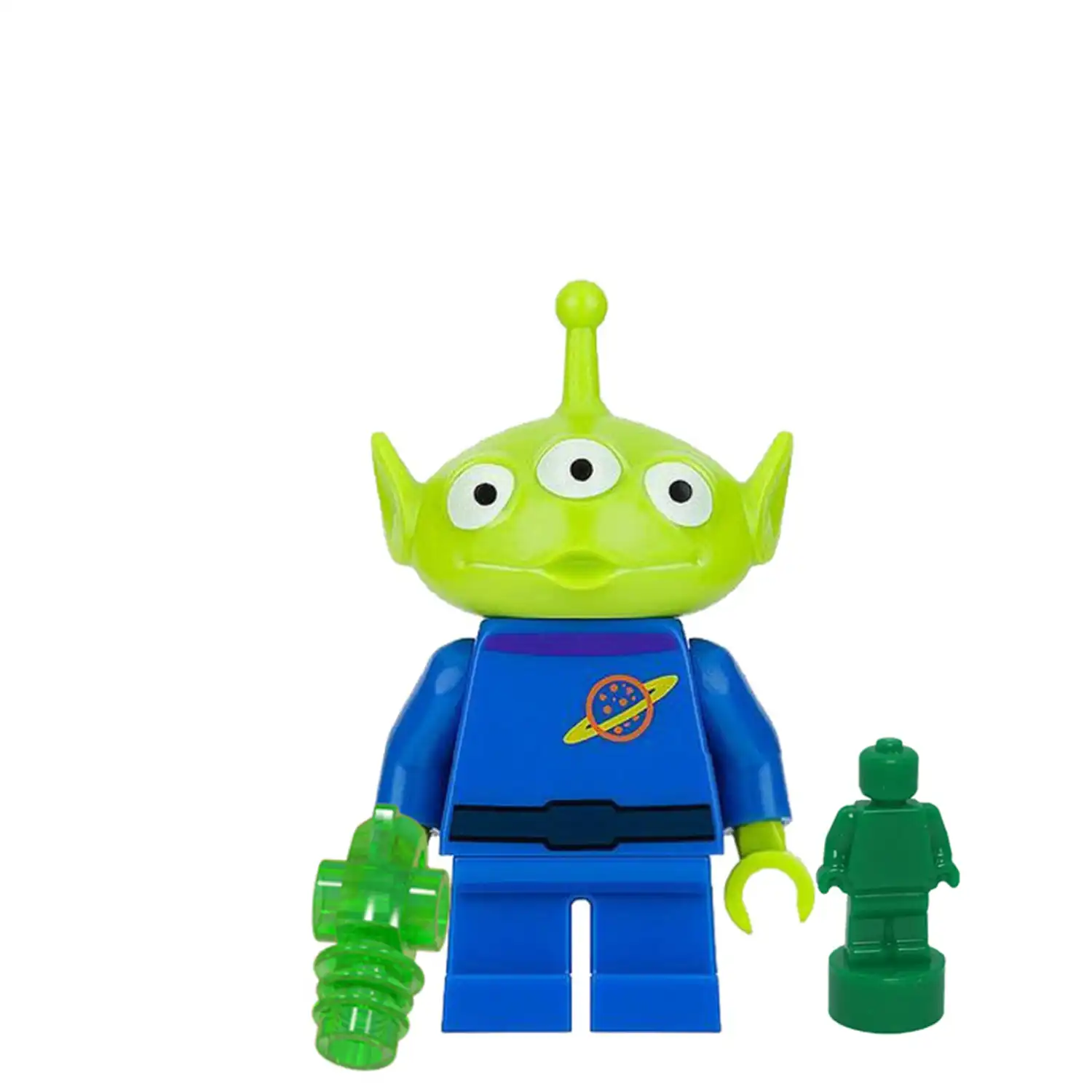 Minifigure - Alien Little Green Man Toy Store (LEGO Alternative)