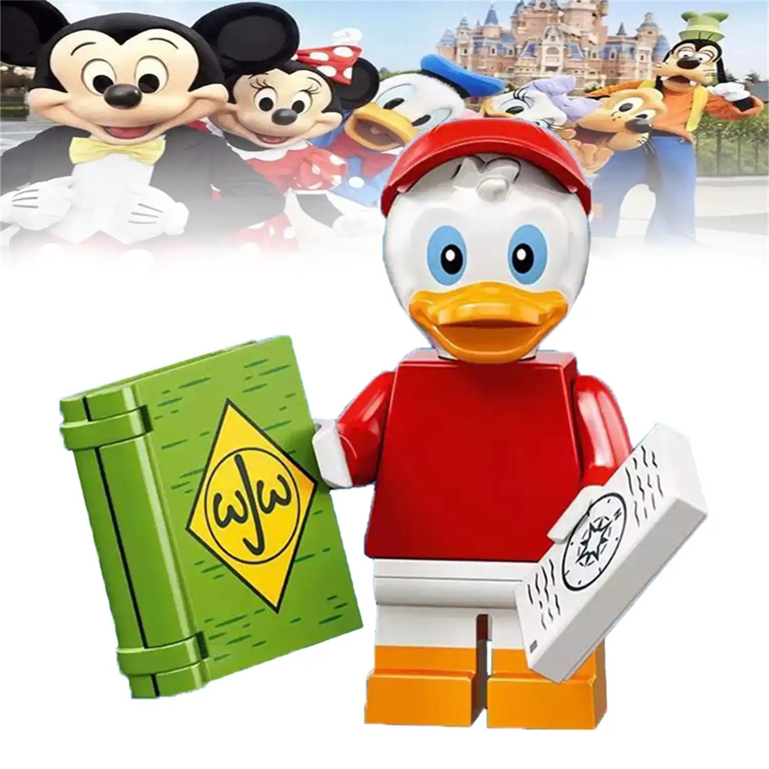 Minifigure – Huey Duck (LEGO Alternative)