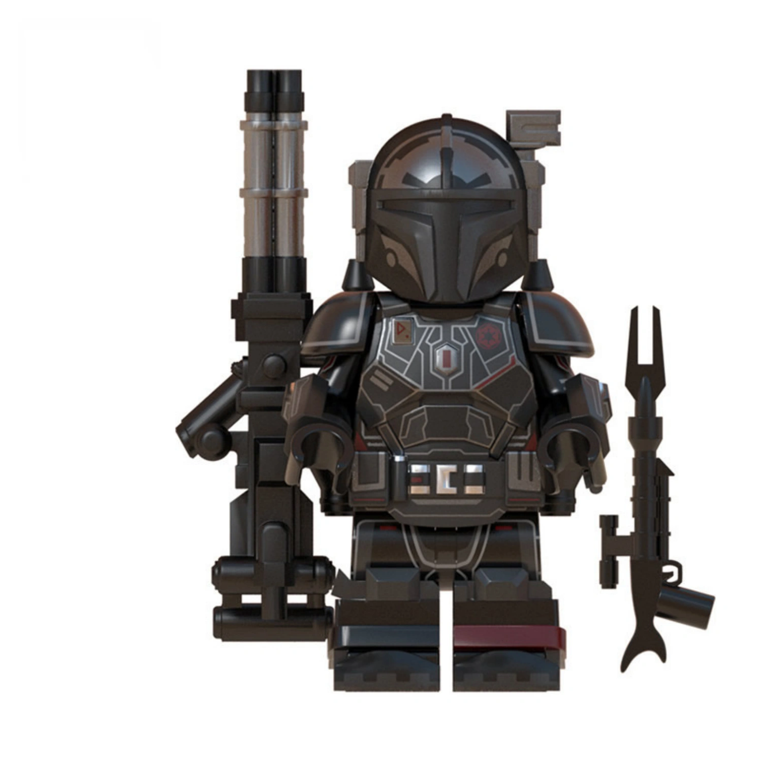 Minifigure – Mandalorian Heavy Infantry Mandalorian (LEGO Alternative)