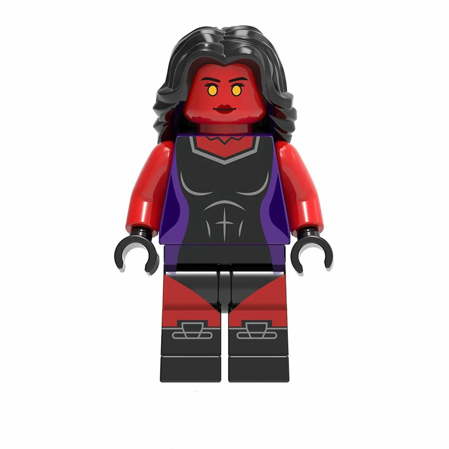 Minifigure - Red She-Hulk​​​ (LEGO Alternative)