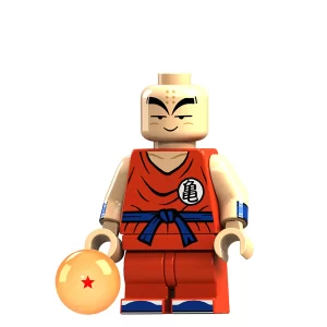 Minifigure - Krillin (LEGO Alternative)